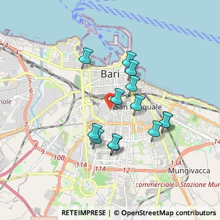 Mappa Piazza Giulio Cesare, 70124 Bari BA, Italia (1.66615)