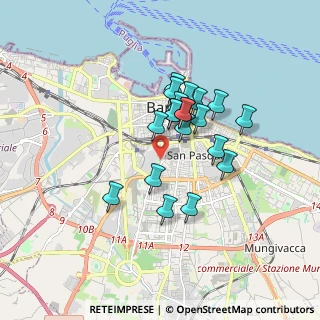 Mappa Piazza Giulio Cesare, 70124 Bari BA, Italia (1.415)