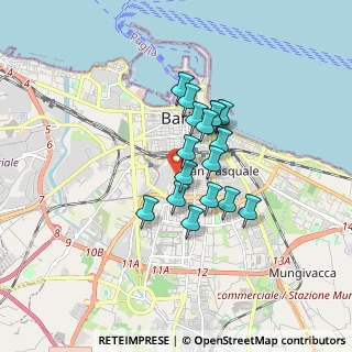 Mappa Biblioteca di Clinica ostetrica e ginecologica della Facoltà di medicina e chirurgia dell'Università degli studi di Bari, 70124 Bari BA, Italia (1.3)
