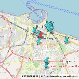 Mappa Piazza Giulio Cesare, 70124 Bari BA, Italia (1.56417)