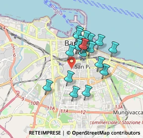 Mappa Biblioteca di Clinica ostetrica e ginecologica della Facoltà di medicina e chirurgia dell'Università degli studi di Bari, 70124 Bari BA, Italia (1.415)