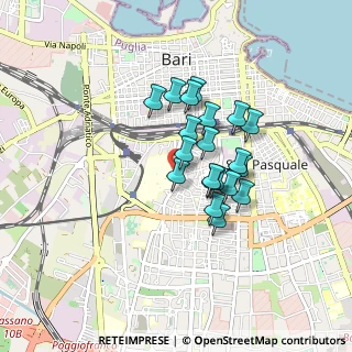 Mappa Piazza Giulio Cesare, 70124 Bari BA, Italia (0.6695)