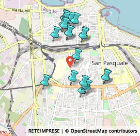 Mappa Piazza Giulio Cesare, 70124 Bari BA, Italia (0.956)