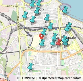 Mappa Biblioteca di Clinica ostetrica e ginecologica della Facoltà di medicina e chirurgia dell'Università degli studi di Bari, 70124 Bari BA, Italia (1.0795)