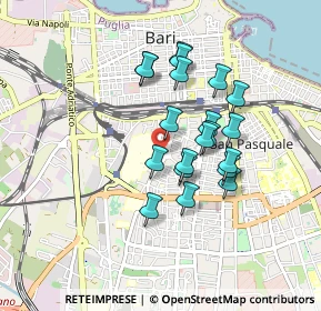 Mappa Piazza Giulio Cesare, 70124 Bari BA, Italia (0.77)