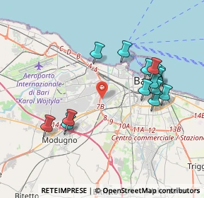 Mappa Via F. Zippitelli, 70123 Bari BA, Italia (4.088)