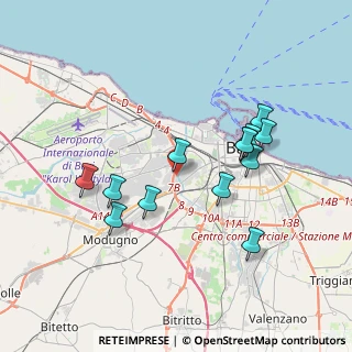 Mappa Via F. Zippitelli, 70123 Bari BA, Italia (3.73692)