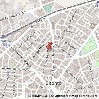 Mappa Via Pasquale Cioffrese, 24, 70032 Bitonto, Bari (Puglia)