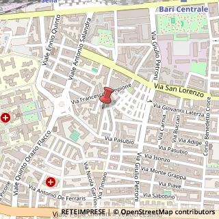 Mappa Viale Papa Giovanni XXIII, 33, 70124 Bari, Bari (Puglia)