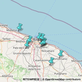 Mappa Via Giovanni Di Cagno Abbrescia, 70100 Bari BA, Italia (10.80636)