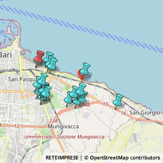 Mappa Via Giovanni Di Cagno Abbrescia, 70100 Bari BA, Italia (2.076)