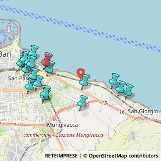 Mappa Via Giovanni Di Cagno Abbrescia, 70100 Bari BA, Italia (2.6025)