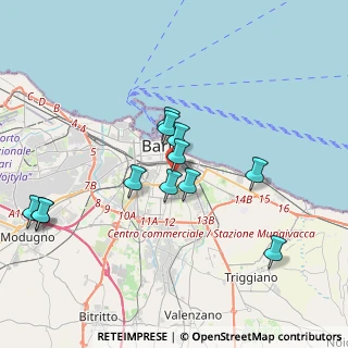 Mappa Via Antonio de Robertis, 70125 Bari BA, Italia (3.82417)