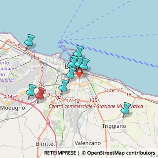 Mappa Via Antonio de Robertis, 70125 Bari BA, Italia (3.28727)