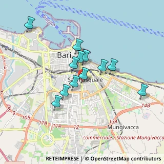 Mappa Piazzale Vittorio Locchi poeta, 70124 Bari BA, Italia (1.59)