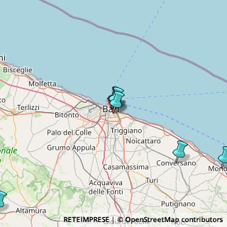 Mappa Via de Amicis, 70125 Bari BA, Italia (28.69333)