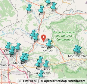 Mappa Piana Del Mondo, 82019 Sant'Agata de' Goti BN, Italia (10.98)