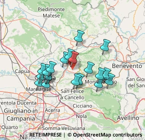Mappa Piana Del Mondo, 82019 Sant'Agata de' Goti BN, Italia (12.209)