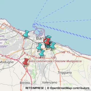 Mappa Via Zanardelli Giuseppe, 70125 Bari BA, Italia (1.75545)
