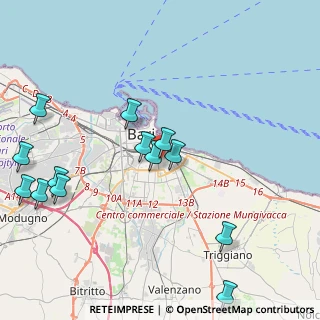 Mappa Via Zanardelli Giuseppe, 70125 Bari BA, Italia (5.12308)