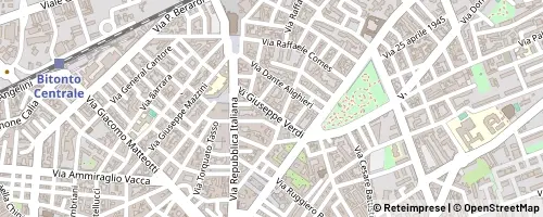 Mappa Bitonto