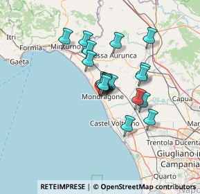 Mappa Nei pressi eurospin, 81034 Mondragone CE, Italia (10.47722)