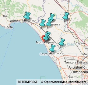 Mappa Nei pressi eurospin, 81034 Mondragone CE, Italia (12.57)