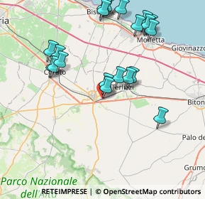 Mappa Via Antonio Meucci, 70037 Ruvo di Puglia BA, Italia (9.0595)