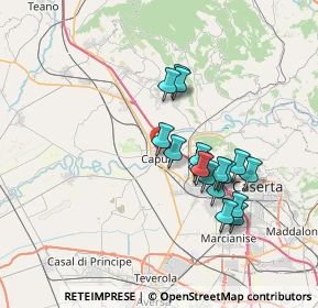 Mappa Via Pomerio, 81043 Capua CE, Italia (6.63882)