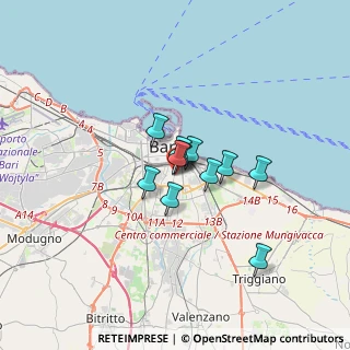 Mappa Via Giovanni Laterza, 70124 Bari BA, Italia (2.05455)