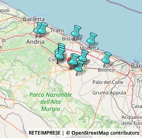 Mappa Vico Enrico Berlinguer, 70037 Ruvo di Puglia BA, Italia (9.09429)