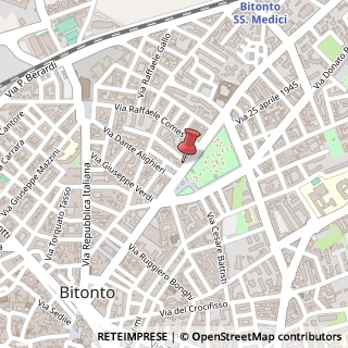 Mappa Viale Giovanni XXIII, 43, 70032 Bitonto, Bari (Puglia)