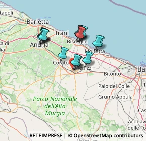 Mappa Vico I Alessandro Volta, 70037 Ruvo di Puglia BA, Italia (12.0535)