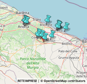 Mappa Vico I Alessandro Volta, 70037 Ruvo di Puglia BA, Italia (12.26867)