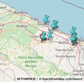 Mappa Via Dr. Loiodice, 70037 Ruvo di Puglia BA, Italia (14.99273)