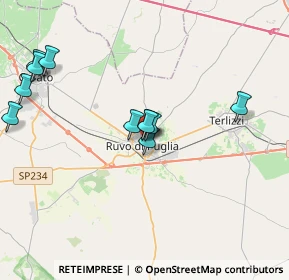 Mappa Via N. Sauro, 70037 Ruvo di Puglia BA, Italia (4.04091)