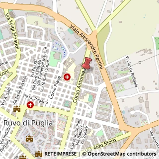 Mappa Corso A. Jatta, 62, 70037 Ruvo di Puglia, Bari (Puglia)