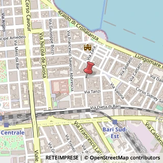 Mappa Via Carulli, 69, 70121 Bari, Bari (Puglia)