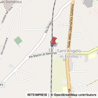 Mappa Via Pacinotti, 12, 81043 Capua, Caserta (Campania)