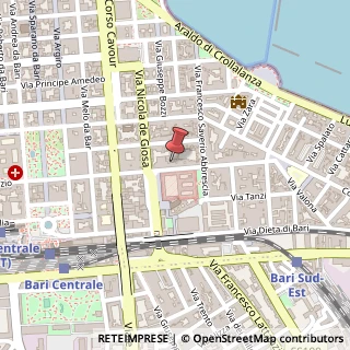Mappa Via Carulli, 60, 70121 Bari, Bari (Puglia)
