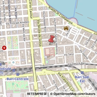 Mappa Via Carulli, 68, 70121 Bari, Bari (Puglia)