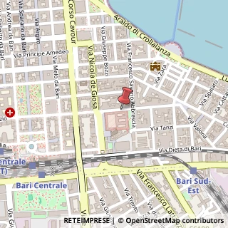 Mappa Piazza Antonio Gramsci, 12A, 70121 Bari, Bari (Puglia)