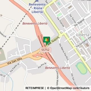 Mappa Via Napoli, 225, 82100 Benevento, Benevento (Campania)