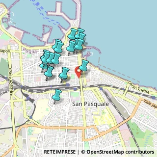 Mappa Via Prospero Petroni, 70121 Bari BA, Italia (0.86)
