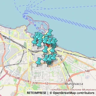 Mappa Via Prospero Petroni, 70121 Bari BA, Italia (1.08579)