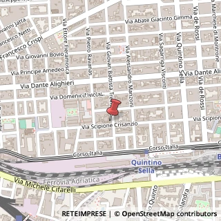 Mappa Via Trevisani, 295, 70123 Bari, Bari (Puglia)