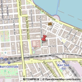 Mappa Piazza Nicola Balenzano, 11, 70121 Bari, Bari (Puglia)