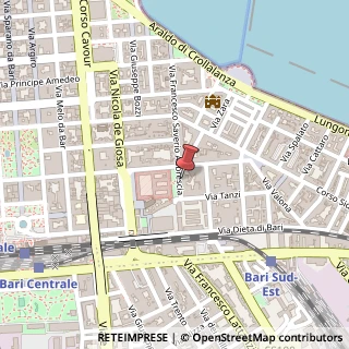 Mappa Piazza Nicola Balenzano, 9, 70121 Bari, Bari (Puglia)
