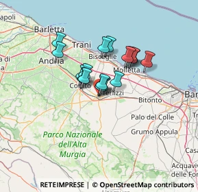 Mappa Via Piero Gobetti, 70037 Ruvo di Puglia BA, Italia (9.82765)