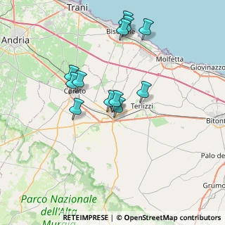 Mappa Via Piero Gobetti, 70037 Ruvo di Puglia BA, Italia (7.17)